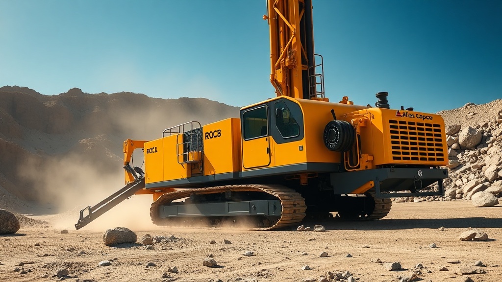 Atlas Copco ROC L8 Sondaj Verimliliği Arttırma Yöntemleri