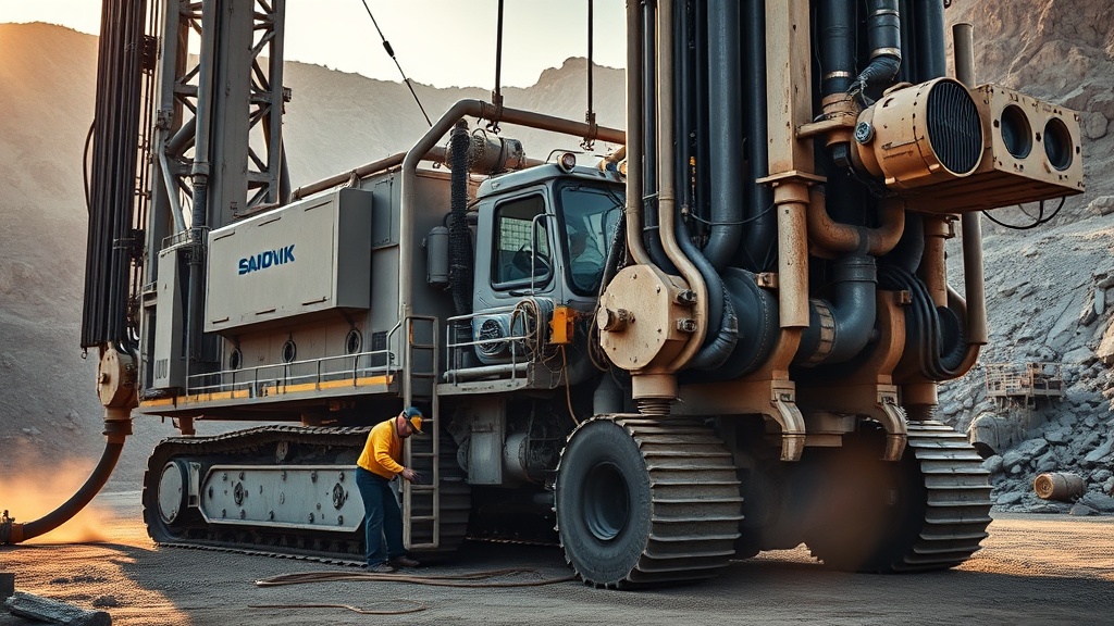 Sandvik DI550 Bakım Aralıkları ve Performans Testi