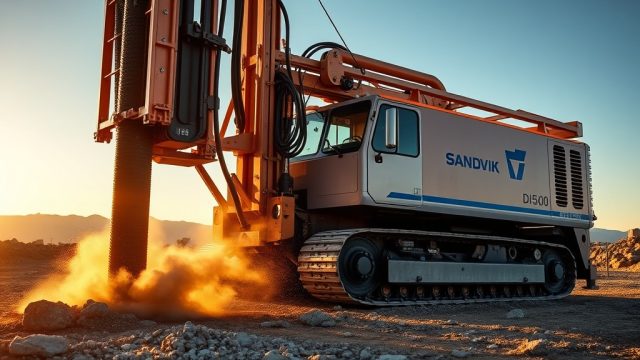 Sandvik DI550 için En İyi Delici Uç Seçimi ve Verimlilik Analizi
