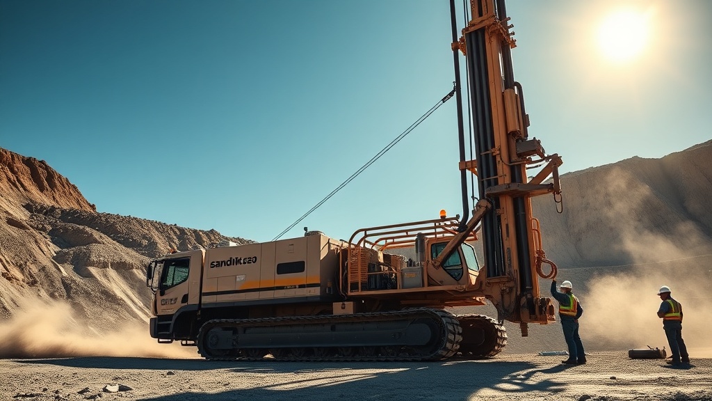 Sandvik DI550 ile Saha İpuçları: Verimli Kullanım Stratejileri